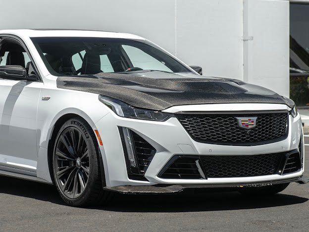 2020-Up Cadillac CT5 / CT5-V / CT5-V BLACKWING| SDP Performance Style CARBON FIBER Front Vented Hood